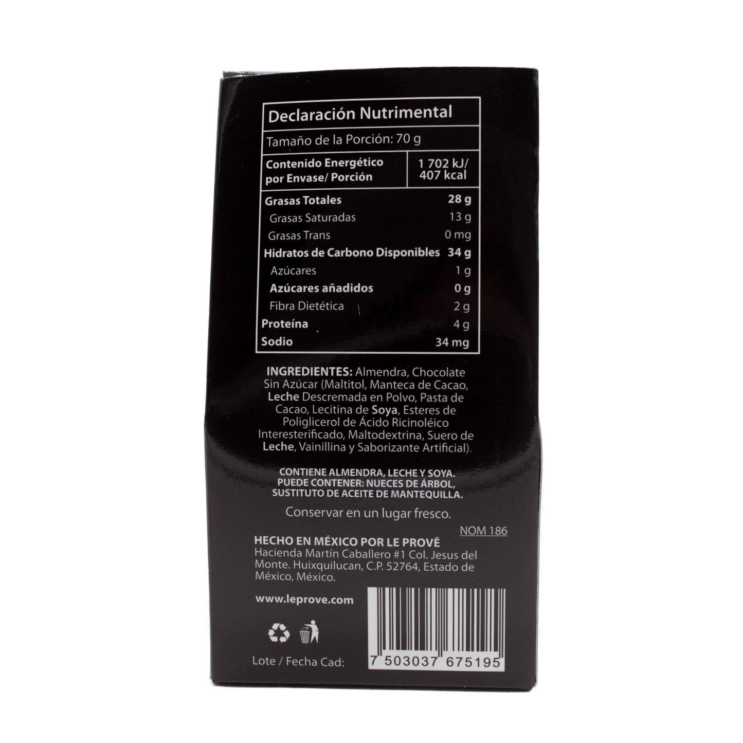 Bark de Crema de Almendra S/A