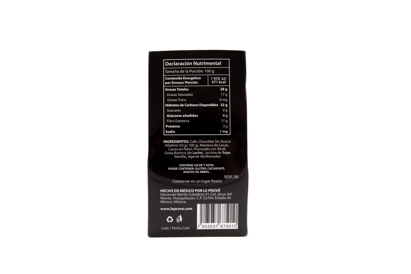 Café con Chocolate Oscuro S/A