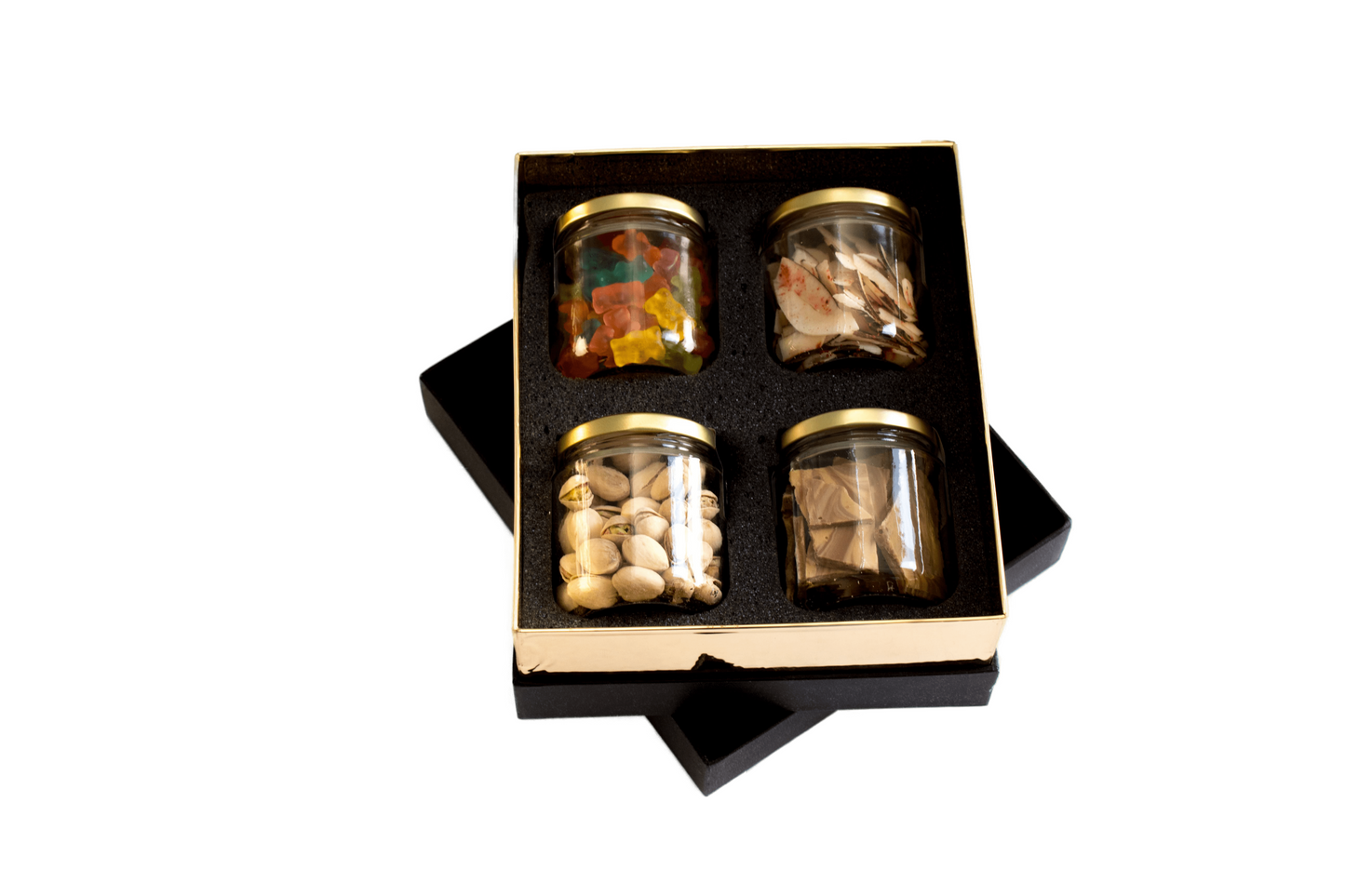 Caja con 4 Frascos